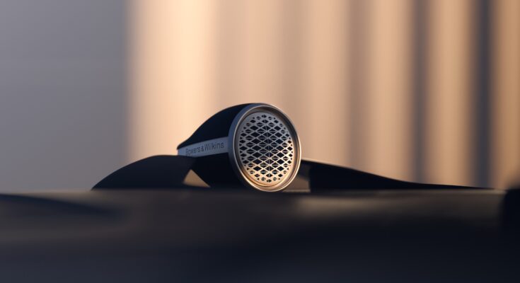 Prozatím jsou z Volvo EM90 k dispozici jen obrázky reproduktorů Bowers & Wilkins. foto: Volvo Cars