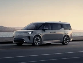 Nový minivan elektromobil Volvo EM90 určený primárně pro Čínu. foto: Volvo Cars