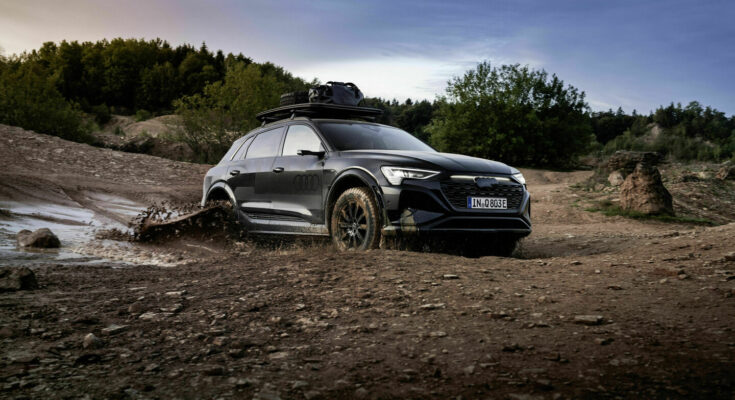 Terénní pneumatiky General Grabber AT3 vylepšují rozjezd i brzdění na sypkém povrchu. foto: Audi
