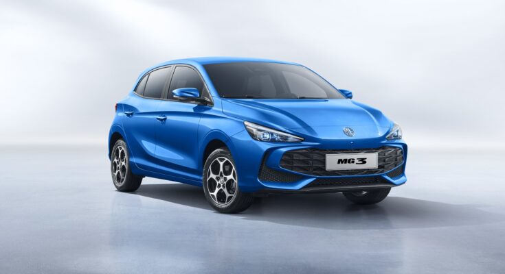 Nový hybridní hatchback MG3 Hybrid Plus. Zahájení prodejů v ČR na přelomu května a června. foto: MG