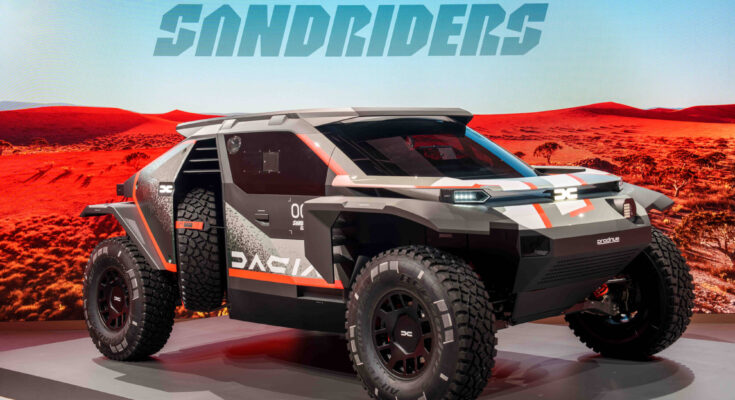 Nový závoďák pro Rallye Dakar Dacia Sandrider. foto: Dacia