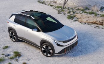 Nový malý elektromobil Škoda Epiq bude podporovat mimo jiné i obousměrné nabíjení. Snadno se tak z něj bude moct stát velká domácí baterie. foto: Škoda Auto