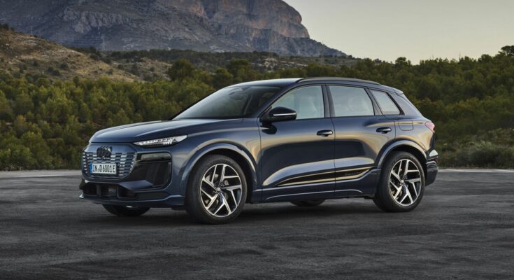 Nový elektromobil Audi Q6 e-tron je poprvé postaven na 800V platformě PPE. foto: Audi