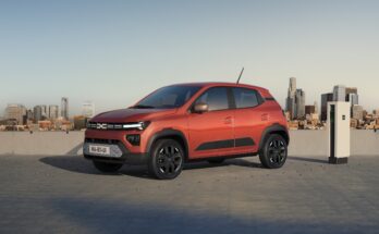 Objednávky nového modelu Spring začínají ve České republice 17. dubna, první dodávky v září. Zaváděcí cena elektromobilu 419 900 Kč. foto: Dacia