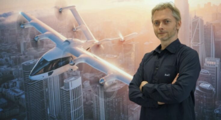 CEO Michal Illich ve své firmě Zuri připravuje VTOL ( s kolmým startem+přistáním) letadlo pro 5 cestujících. foto: Zuri