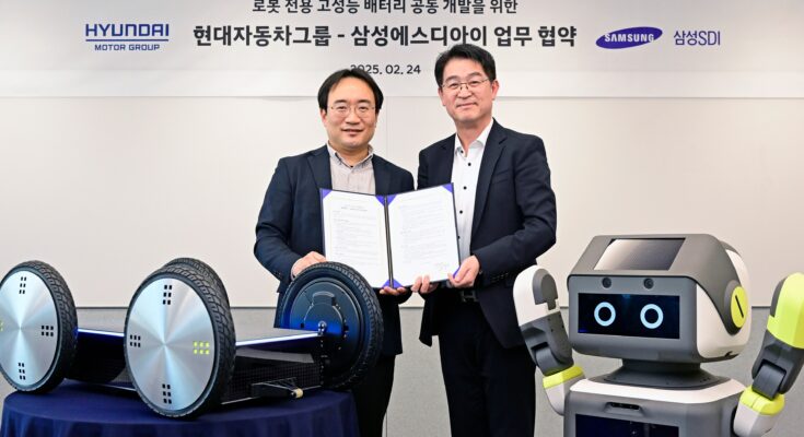 Společné marketingové aktivity zahrnují technologickou prezentaci na veletrhu InterBattery 2025, které zdůrazní růstový potenciál na globálním trhu baterií pro roboty. foto: Kia