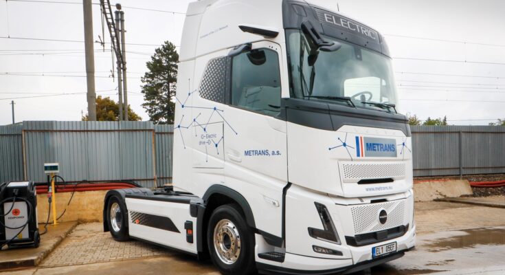 Elektrický tahač Volvo FH Aero. foto: Volvo