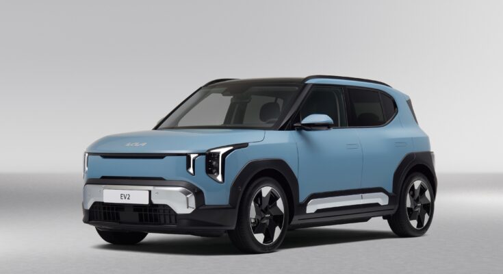 Kia odhaluje EV2, malé elektrické SUV evropské výroby, které představuje nejdostupnější vstupní model v rámci elektromobilů této značky. foto: Kia