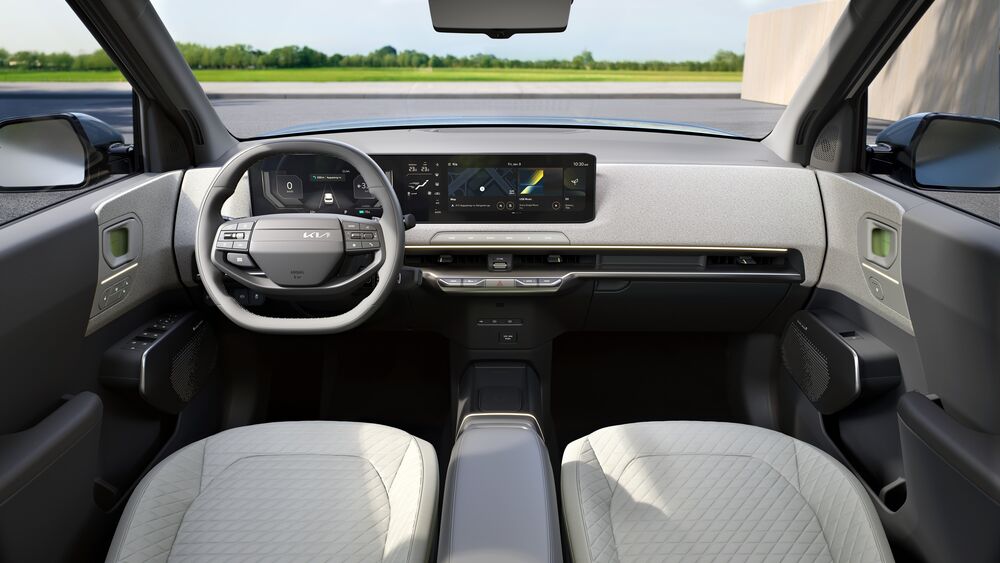 Elektromobil Kia EV2 - interiér. foto: Kia