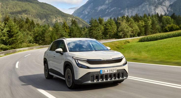Nejnovější elektromobil Škoda Epiq, kterým si chce česká Škoda Auto upevnit svou vynikající pozici na evropském trhu. foto: Škoda Auto