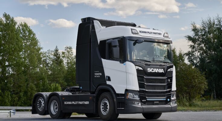 Toyota a Scania chtějí společně prosadit vodík v oblasti těžkých nákladní aut. Podaří se jim to? foto: Toyota