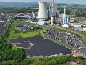 Solární elektrárna Nakládka. foto: ČEZ