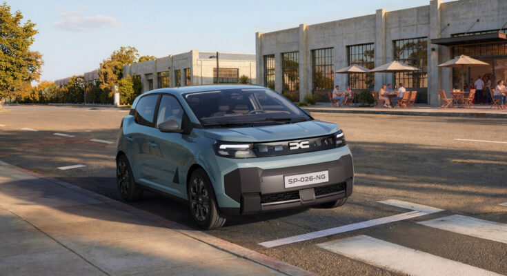 Dacia zahajuje svou ofenzívu v oblasti 100 % elektromobilů a otevírá tak novou kapitolu úspěšného příběhu modelu Spring. Druhá generace modelu Spring je zcela nová, ale zůstává 100 % Dacia. foto: Dacia
