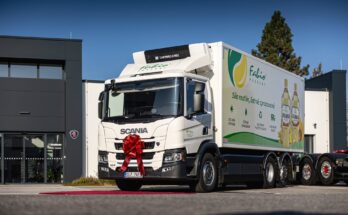 Scania 33 P bude rozvážet známé rostlinné oleje bez lokálních emisí. foto: Scania