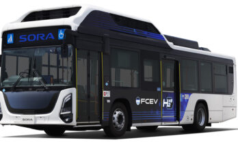 Vodíkový autobus Sora od automobilky Toyota. foto: Toyota