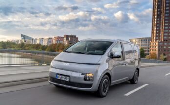 Hyundai Staria Cargo kombinuje sílu elektrického pohonu o výkonu 160 kW s jízdními vlastnostmi a komfortem srovnatelnými s osobním autem. Model bude představen 12. října na Pařížském autosalonu, na českém trhu jej lze objednávat již nyní za ceny od 1014 538 Kč bez DPH. foto: Hyundai